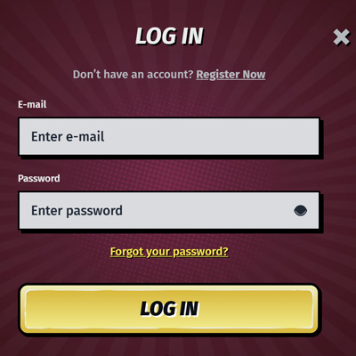 Login no Casino AllySpin